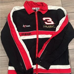 Chase Authentics Black and Red Dale Earnhardt jacket